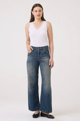 Goldie Celine Tulle Accent Tank Top
