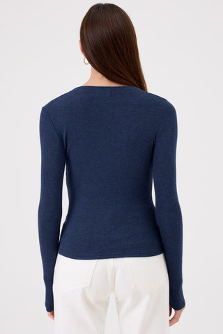 Goldie Lewinter Asymmetric Long Sleeve Top