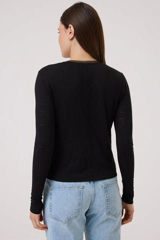 Goldie Celine Long Sleeve V-Neck Top
