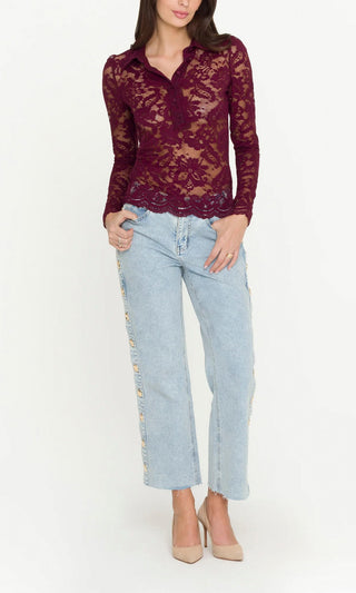 Generation Love Dominique Lace Top