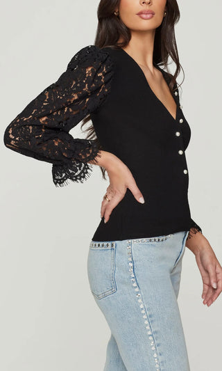 Generation Love McKenna Lace Top