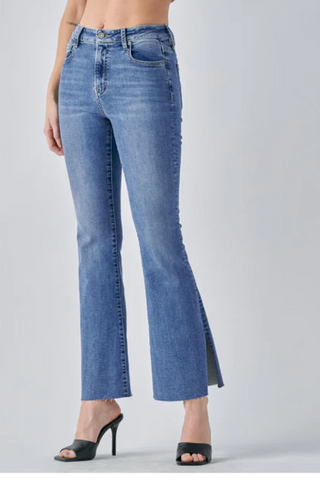 Hidden Jeans Happi High Rise W Side Slit Jeans - Premium Jeans from Hidden Jeans - Just $91! Shop now 