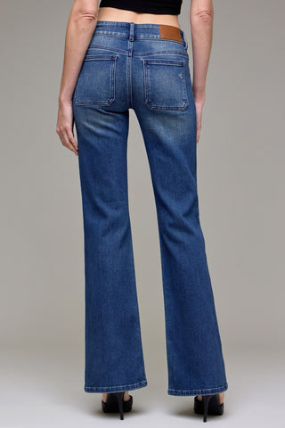 Hidden Low Rise Ryan Double Waistband Bootcut Jeans
