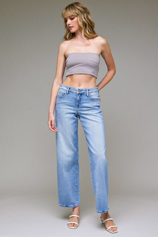 Hidden Logan Mid Rise Dad Jeans