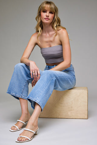 Hidden Logan Mid Rise Dad Jeans