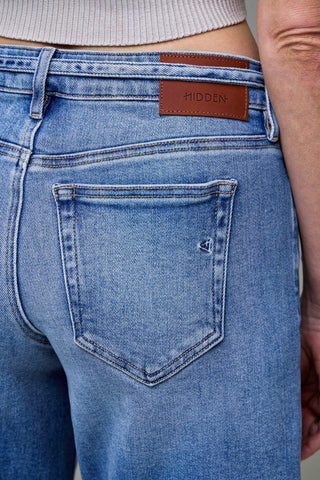 Hidden Mid Rise Logan Dad Jeans