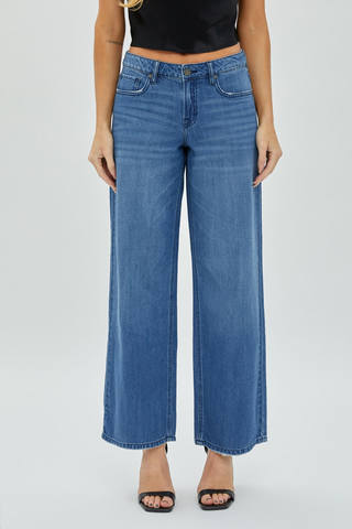 Hidden Nori High Wasted Wide Leg Jeans - Premium Jeans from Hidden Jeans - Just $91! Shop now 