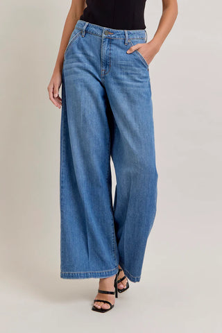 Hidden Jeans Nori Super Wide Leg Trousers - Premium clothing at Lonnys NY - Just $91! Shop Womens clothing now 