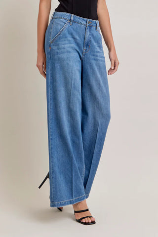 Hidden Jeans Nori Super Wide Leg Trousers - Premium clothing at Lonnys NY - Just $91! Shop Womens clothing now 