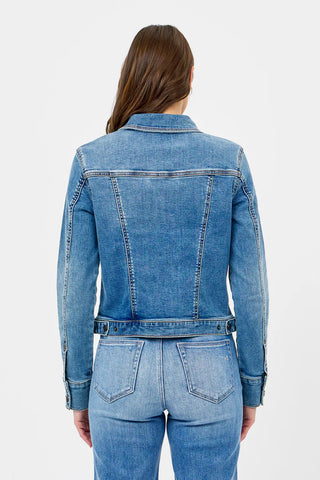 Hidden Rebel Denim Trucker Jacket - Premium clothing at Lonnys NY - Just $104! Shop Womens clothing now 