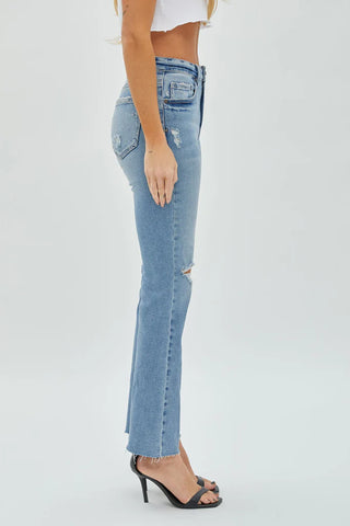 Hidden Ryan Mid Rise Bootcut Jeans - Premium clothing at Lonnys NY - Just $91! Shop Womens clothing now 