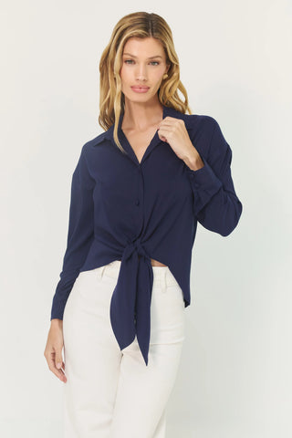 Hutch Robbie Tie Front Shirt