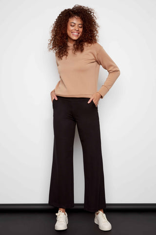 ILTM Roxanne Solid Wide Leg Ponte Pants - Premium clothing at Lonnys NY - Just $113! Shop Womens clothing now 