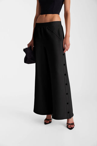 In/One Thalia Wide Leg Snap Pants - Premium clothing at Lonnys NY - Just $278! Shop Womens clothing now 