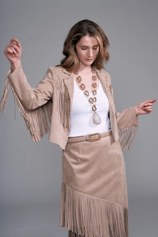 Insight Fringe Trim Jacket