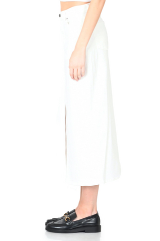 Fidelity Denim Maxine Skirt - White - Premium Jeans from FIDELITY DENIM - Just $147! Shop now 