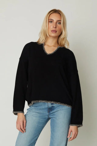 JS71 Rory Contrast Sweater - Premium clothing at Lonnys NY - Just $189! Shop Womens clothing now 