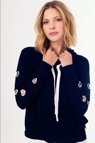 J. Society Heart Cut Out Hoodie - Premium clothing at Lonnys NY - Just $172! Shop Womens clothing now 