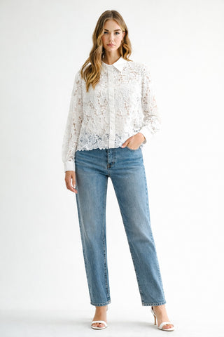 Joh Catherine Lace Blouse
