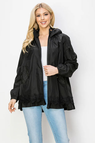 JOH Jadis Woven Windbreaker Jacket - Premium clothing at Lonnys NY - Just $123! Shop Womens clothing now 