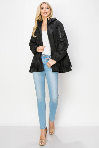 JOH Jadis Woven Windbreaker Jacket - Premium clothing at Lonnys NY - Just $123! Shop Womens clothing now 