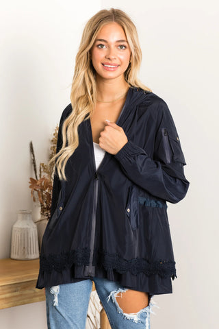 Joh Jadis Hooded Windbreaker