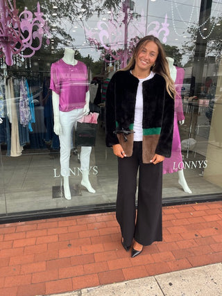 Joh Jaice Fur Jacket - Premium clothing at Lonnys NY - Just $180! Shop Womens clothing now 