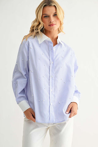 Joh Julian Top with Pearls