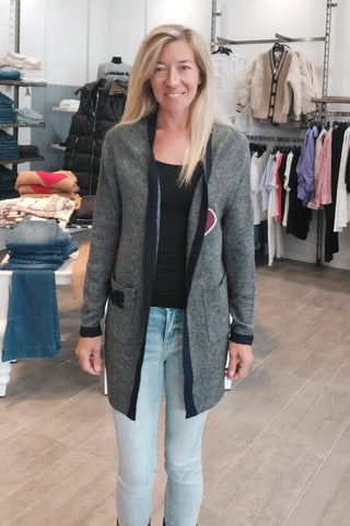 Just Madison Love Pocket Cardigan - Premium clothing at Lonnys NY - Just $115! Shop Womens clothing now 