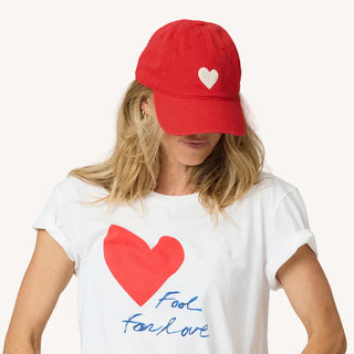 Kerri Rosenthal Imperfect Heart Chenille Hat