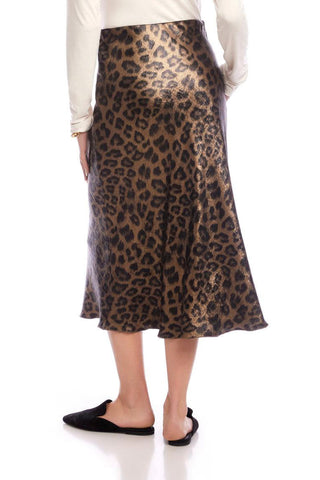 Karen Kane Leopard Skirt