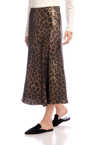 Karen Kane Leopard Skirt