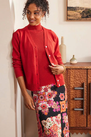 Karen Kane Bias Cut Midi Skirt