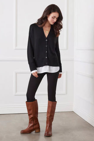 Karen Kane Layered Sweater Cardigan - Premium clothing at Lonnys NY - Just $148! Shop Womens clothing now 