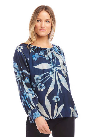 Karen Kane Peasant Top - Premium clothing at Lonnys NY - Just $148! Shop Womens clothing now 