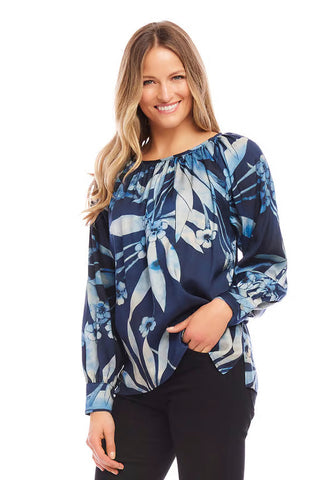 Karen Kane Peasant Top - Premium clothing at Lonnys NY - Just $148! Shop Womens clothing now 