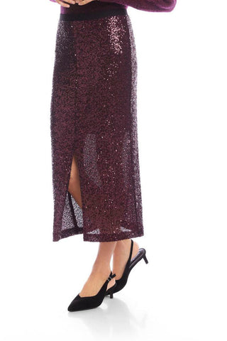 Karen Kane Sequin Midi Skirt