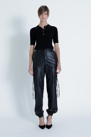 Karina Grimaldi Vegan Leather Pants