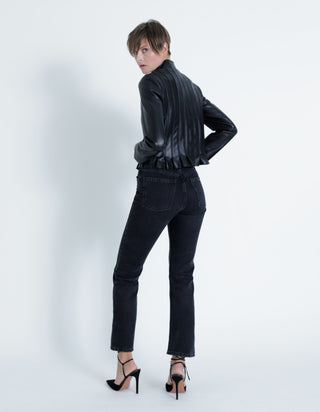 Karina Grimaldi Scarlett Vegan Leather Jacket