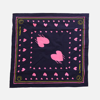 Kerri Rosenthal Drippy Heart Bandana