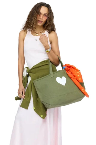 Kerri Rosenthal Imperfecr Heart Tote Bag