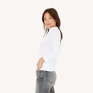 Kerri Rosenthal Long Sleeve Ribbed Tee