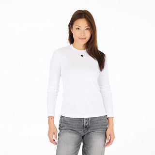 Kerri Rosenthal Long Sleeve Ribbed Tee