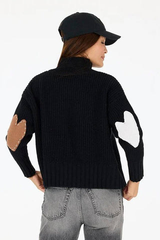 Kerri Rosenthal Marlow Imperfect Heart Sweater