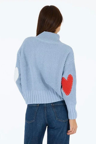 Kerri Rosenthal Marlow Imperfect Heart Sweater