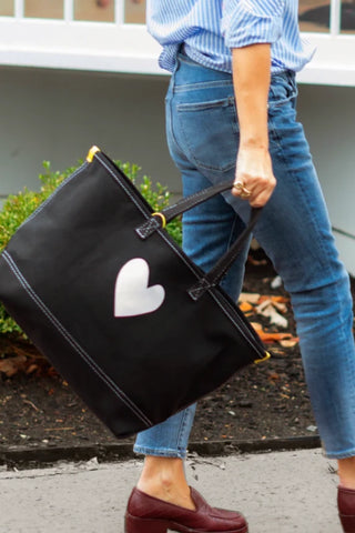 Kerri Rosenthal Heart Tote - Premium Bags at Lonnys NY - Just $148! Shop Womens clothing now 