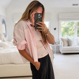 Kerri Rosenthal Tia Love Stripe Shirt