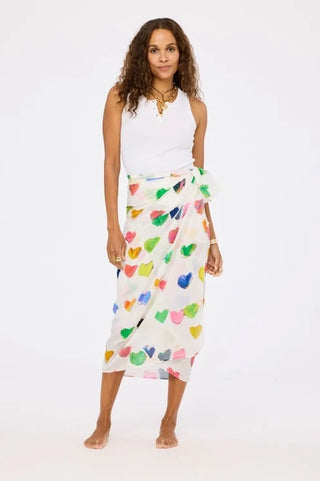 Kerri Rosenthal Tiny Drops of Love Sarong