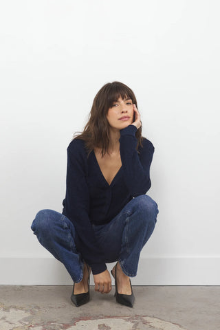 LA Made Edith Sweater Cardigan