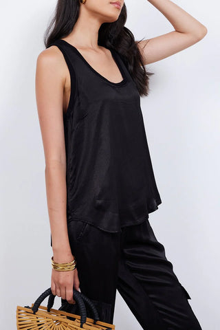 LA Made Silky You Tank - Premium clothing at Lonnys NY - Just $86! Shop Womens clothing now 